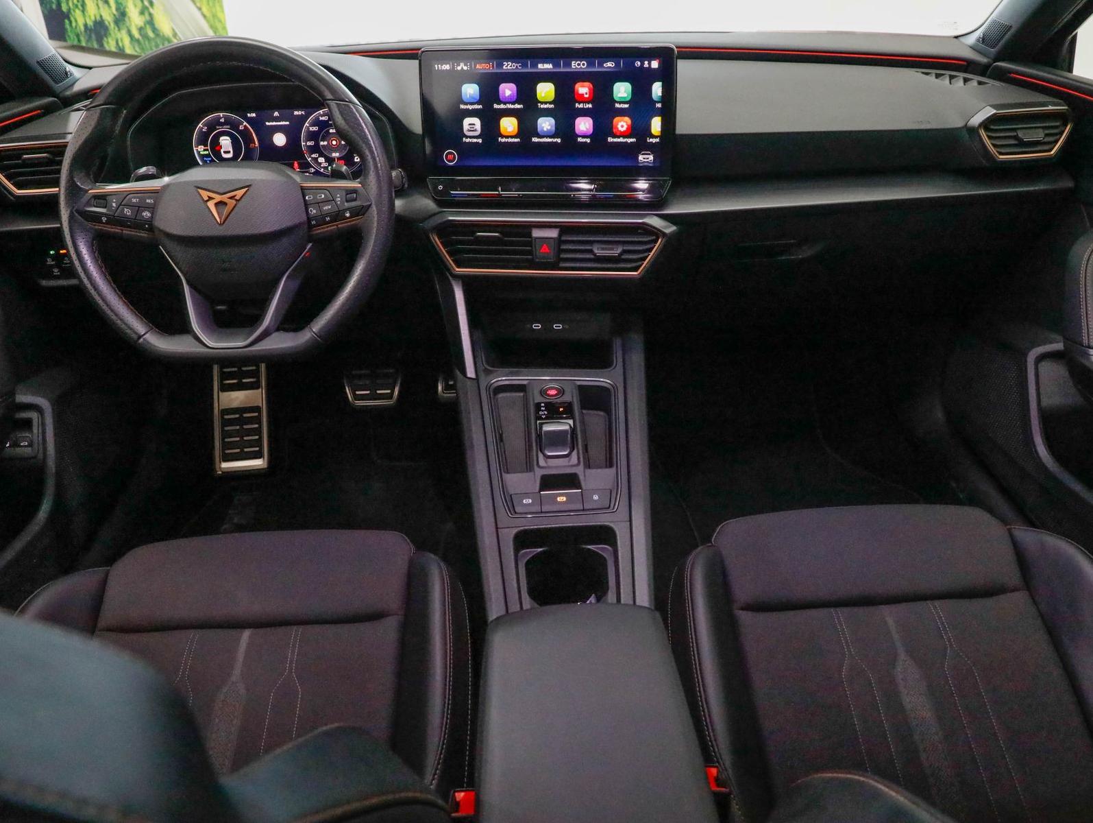 Cupra Leon ST 1.4 eTSI DSG VZ AHK SHZ ACC Kam. Beats, миниатюра 24