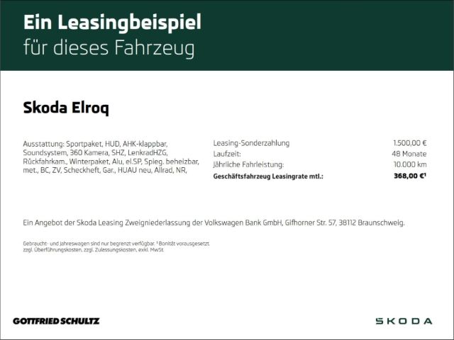 Skoda Elroq 85x Sportline 82 kWh Batterie Elektromotor imagem 2