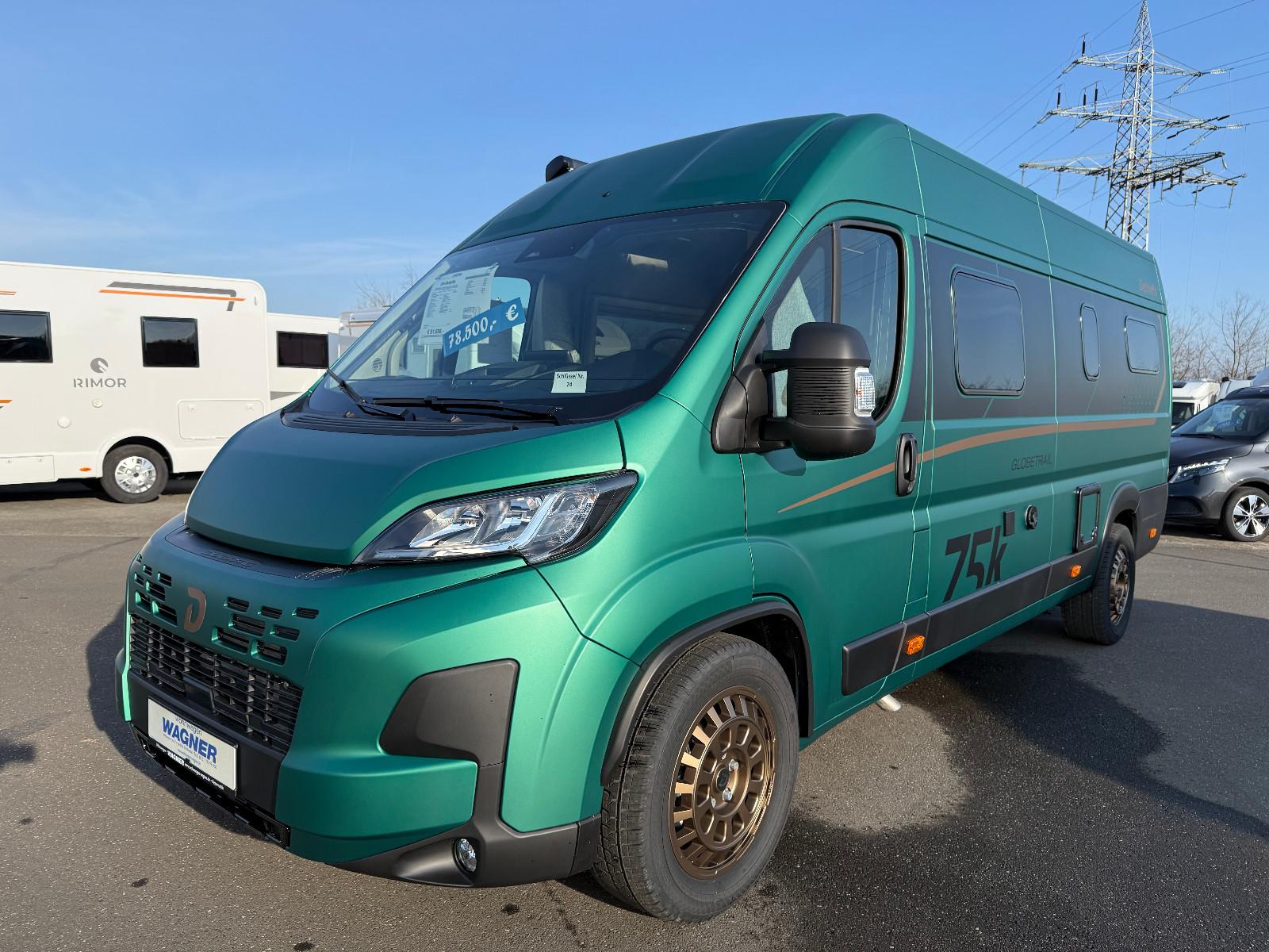 Dethleffs Globetrail 75K Iconic Ed. 640 ES Sierra Green