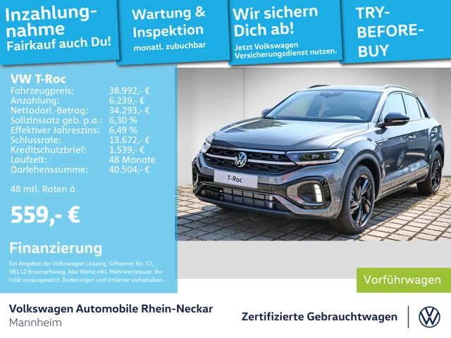 Volkswagen T-Roc R-Line 1.5 TSI OPF DSG Navi IQLight WR