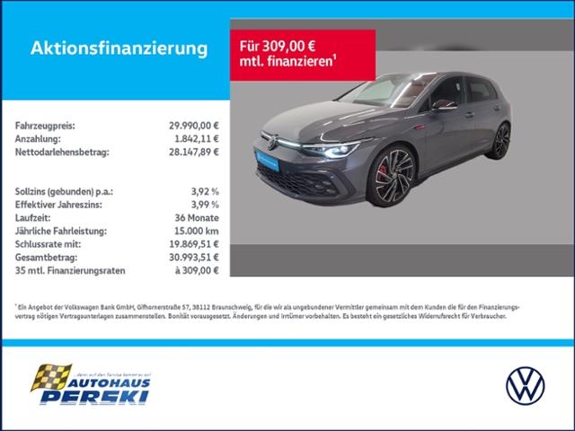 Volkswagen Golf  VIII 8 2.0 TSI GTI DSG Black Style  KLIMA,