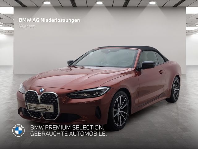 BMW 420i Cabrio AHK LiveCockpitProf Kamera HiFi