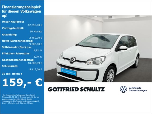 Volkswagen up! MOVE MPI KLIMA ZV RADIO BT DAB