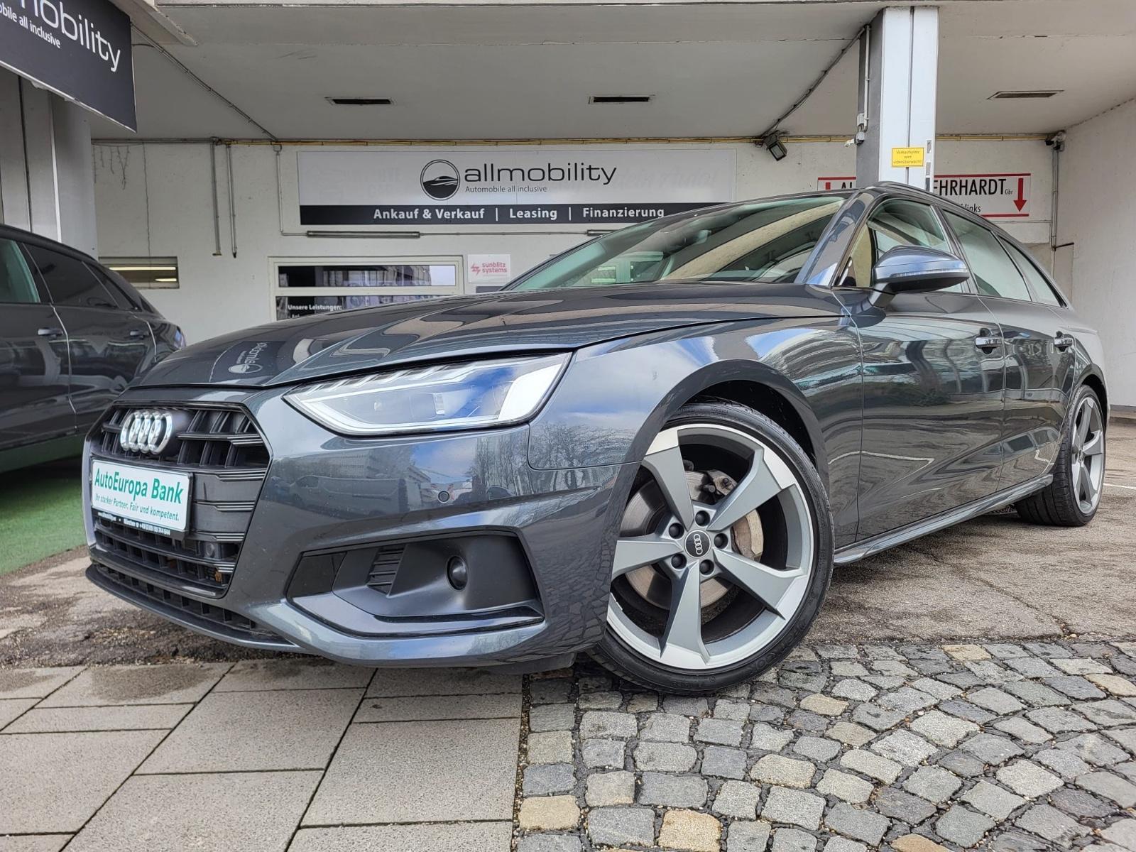Audi A4 Avant 40 TDI advanced Virtual Optik schwarz