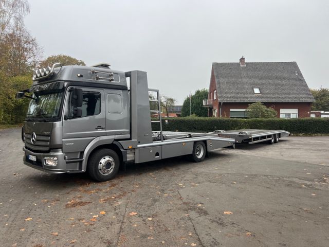 Mercedes-Benz Atego 1327L Big Space Tijhof + Anhanger Tijhof