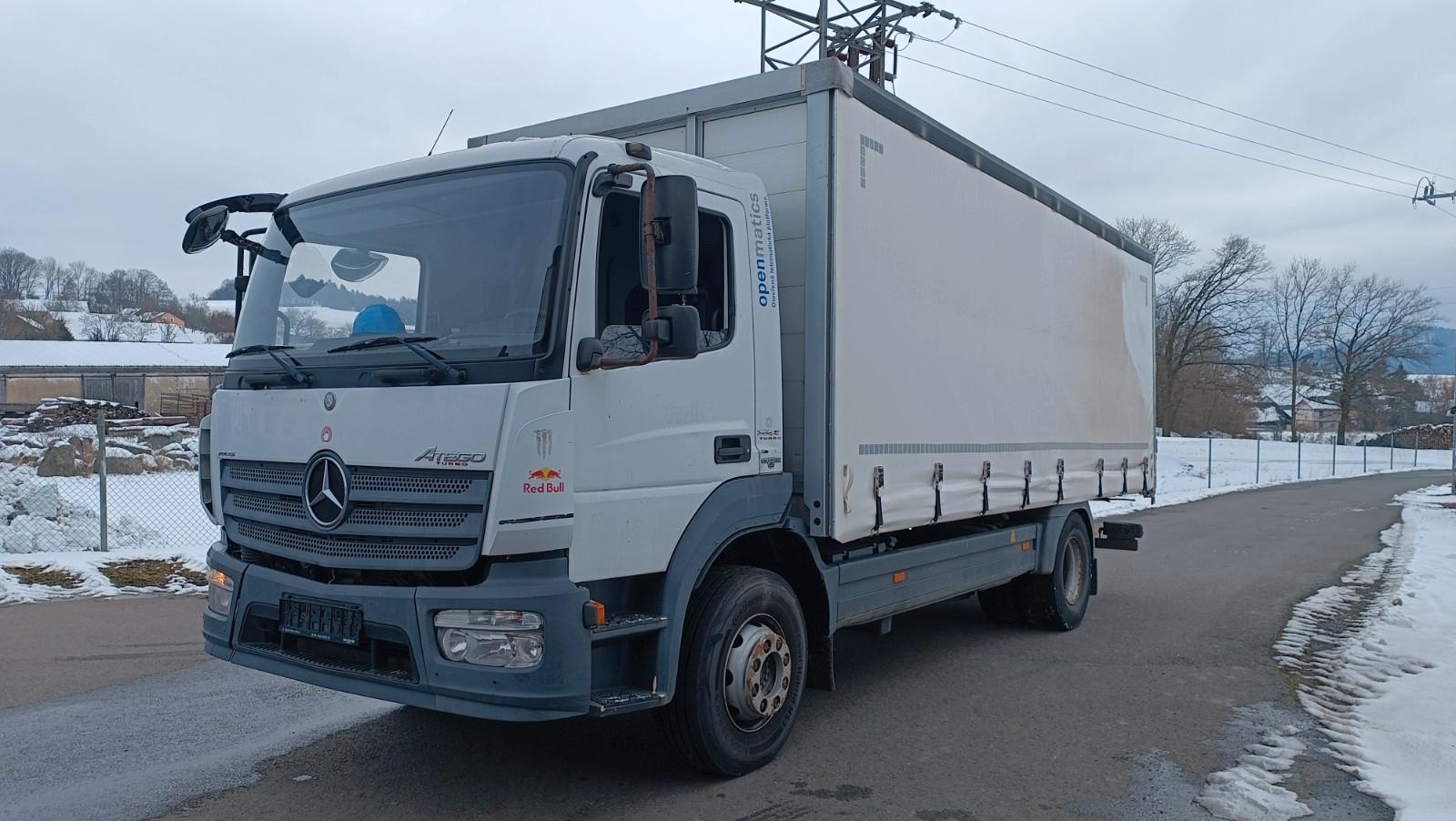 Mercedes-Benz Atego 1518L 16ton Pristsche + Plane + luft