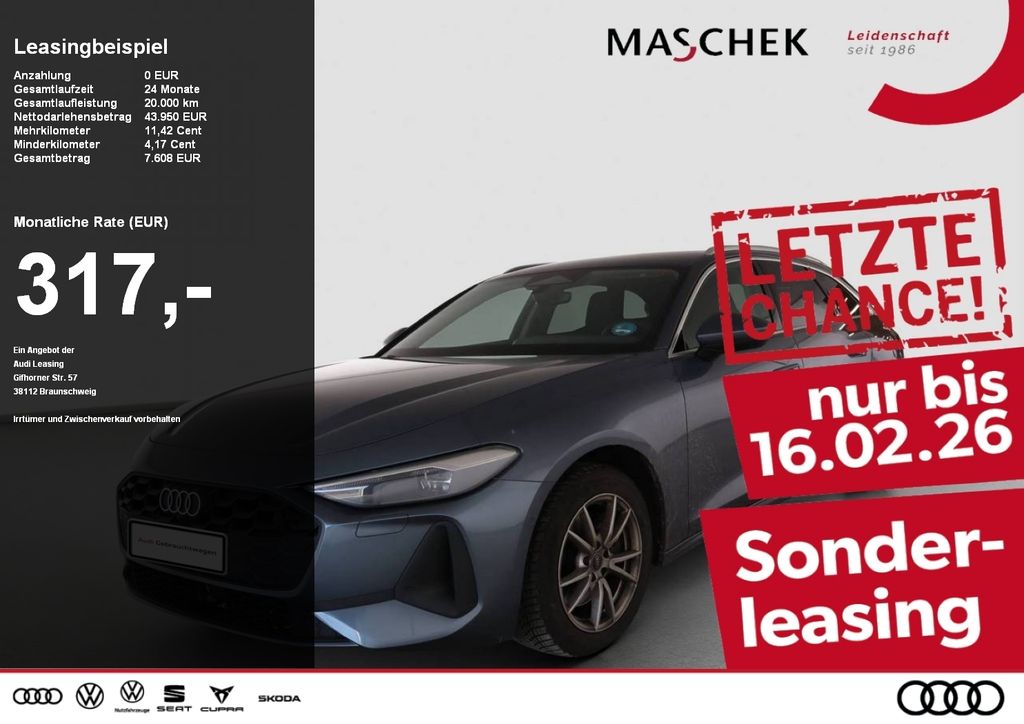 A5 Avant TFSI quat S tronic AHK R-Cam ACC Parkas