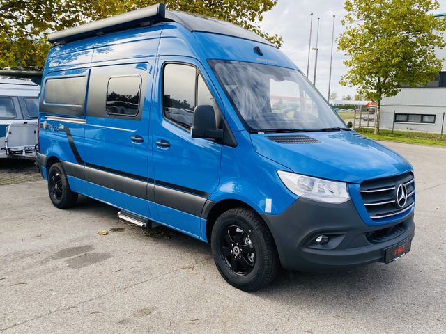 HYMER / ERIBA / HYMERCAR Free S Blue Evolution Mercedes Aufstelldach*Dies