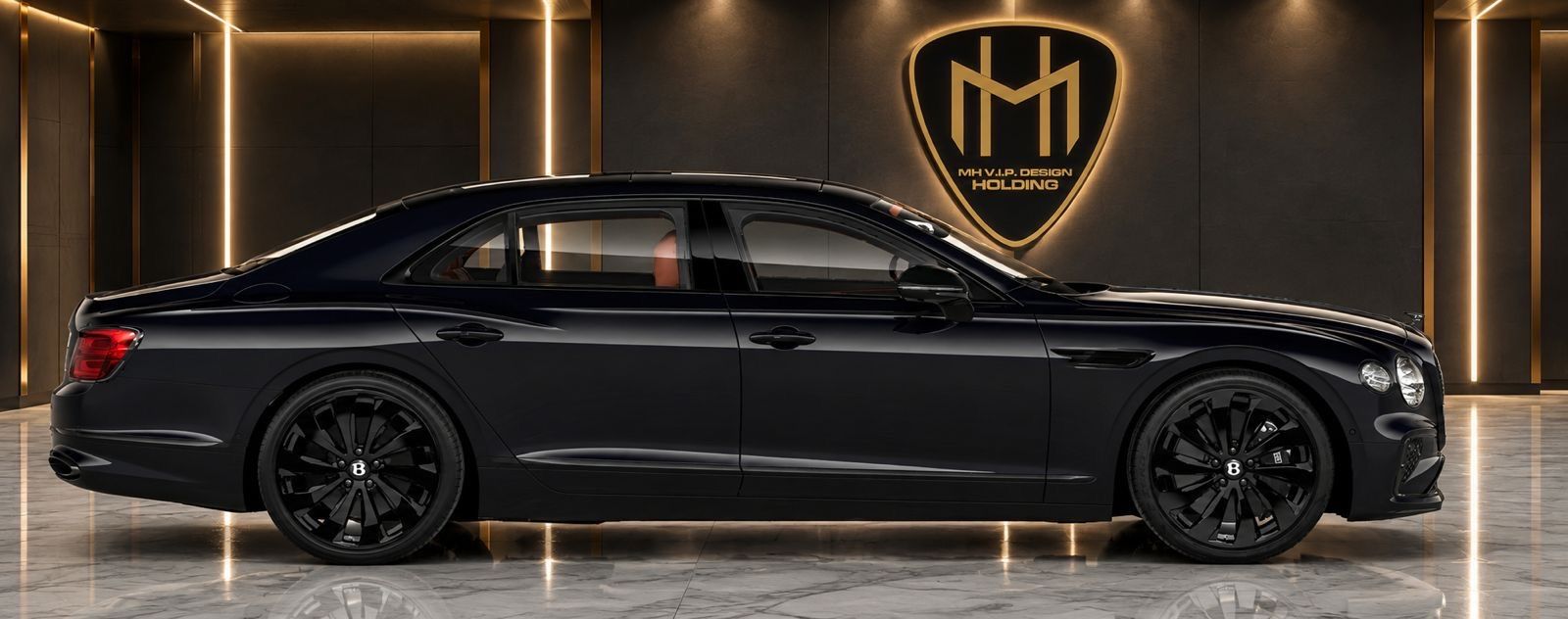 Bentley Flying Spur BLACK SAPPHIRE imagem 3