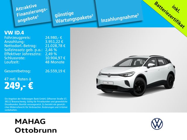 VW ID.4 Pro Performance 150 kW  CCS LED Navi ParkPi