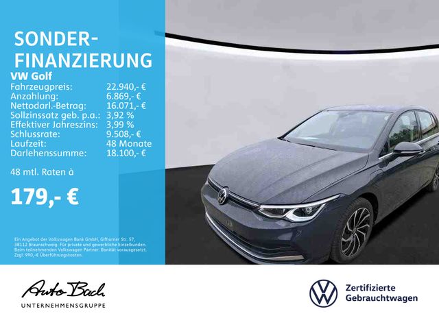 Volkswagen Golf VIII 1.4 TSI DSG eHybrid Style, LED-Matrix,