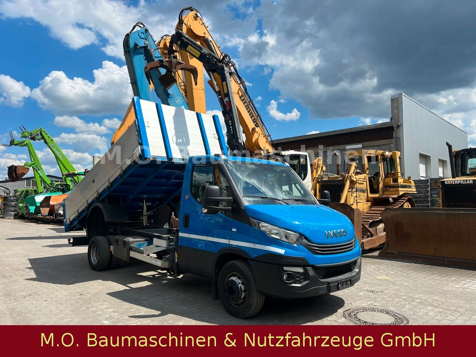 Fahrzeugabbildung Iveco Daily 70C18 / Kipper+Kran Hiab 044 D-2/
