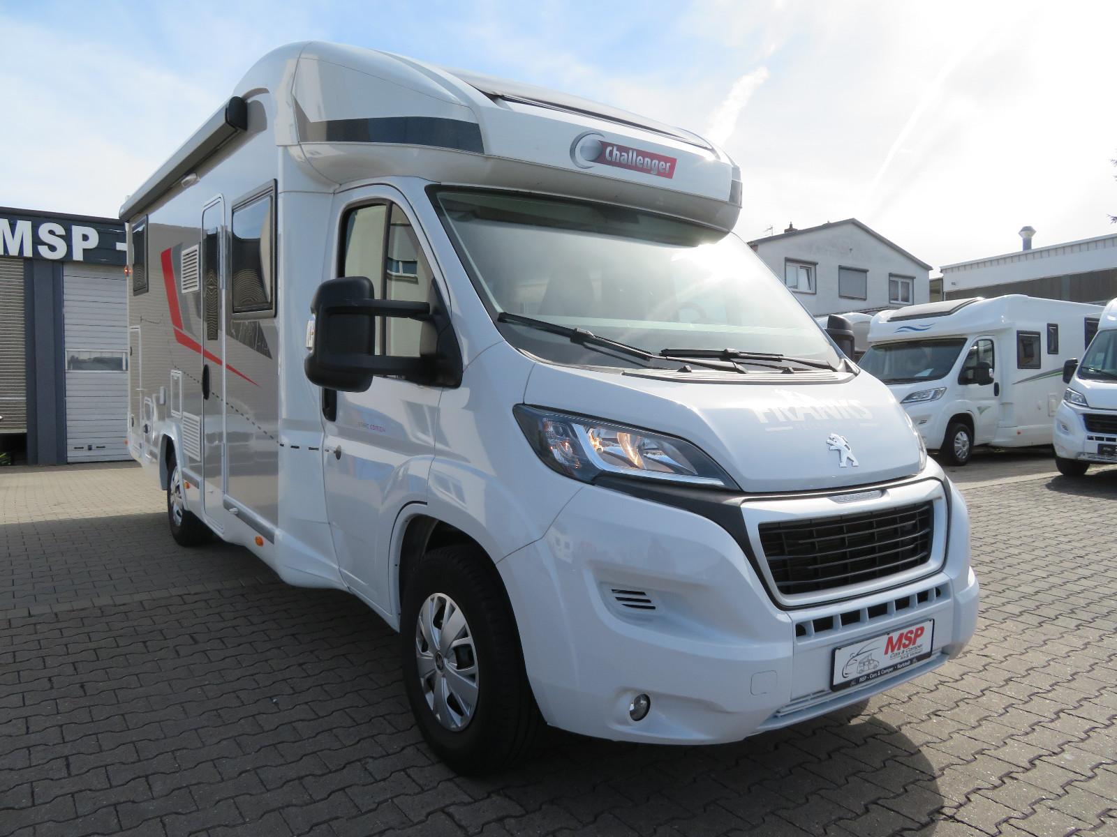 Challenger 384 Etape Edition Hub+Festbett Solar Markise TOP