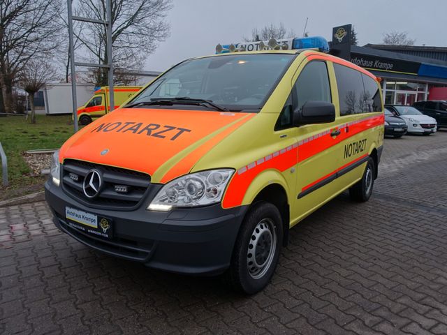 Mercedes-Benz Vito Tourer 4x4 116 CDI hoch lang Notarzt NEF