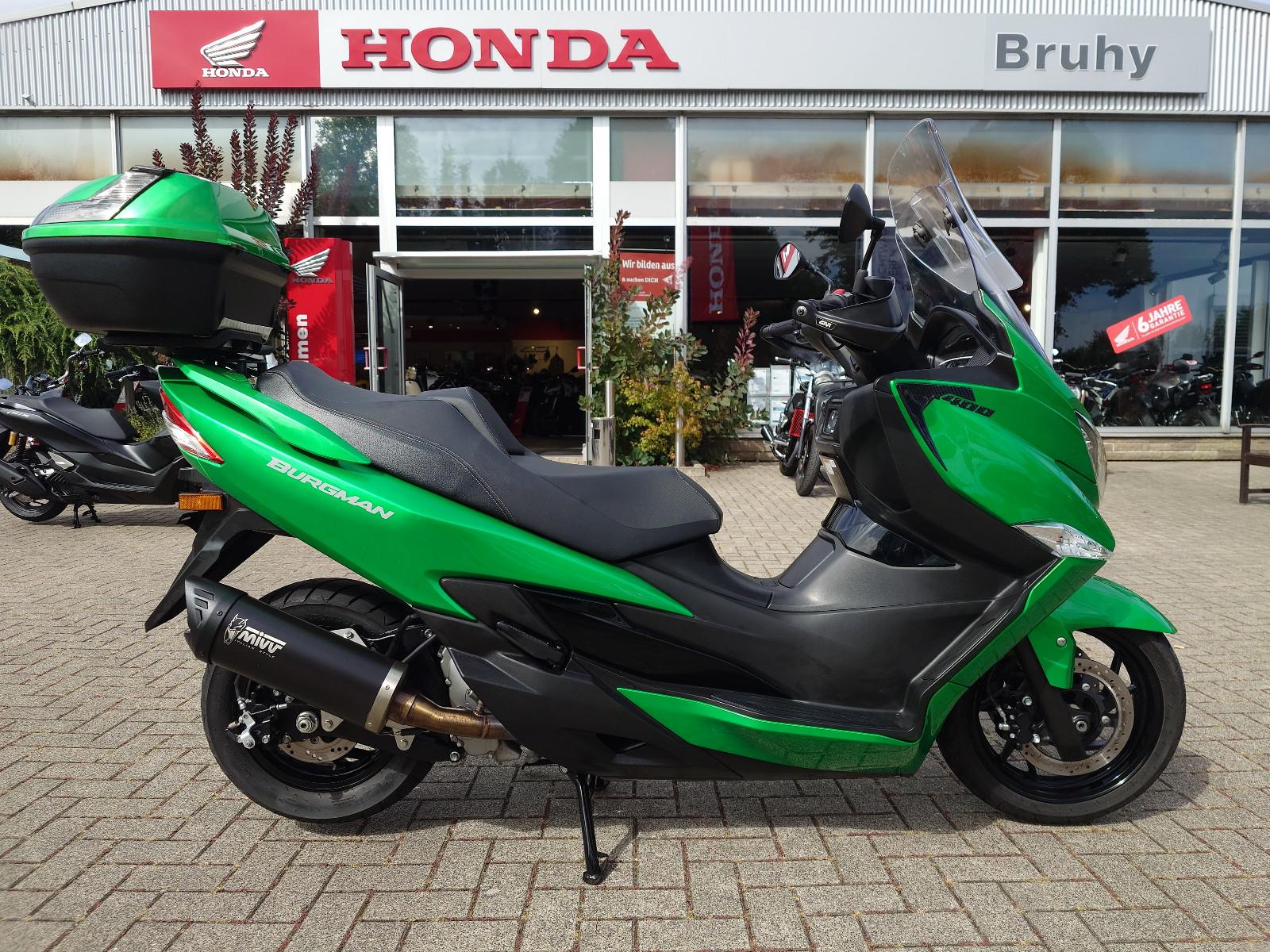 Suzuki Burgman 400 AN400 *Top Case*Sonderlack*USB*