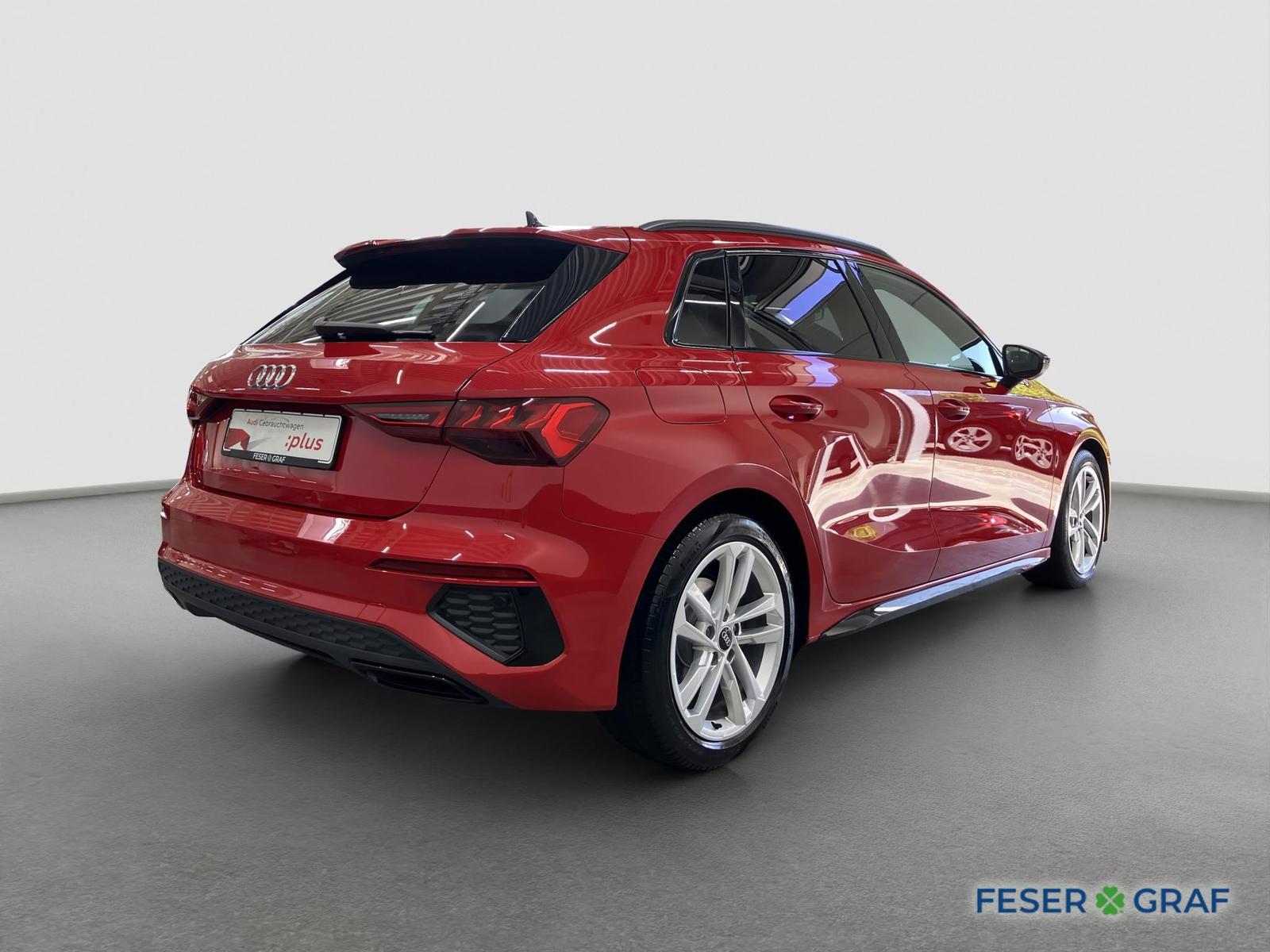 Audi A3 Sportback S line 35 TFSI S tronic LED B&O APP, миниатюра 3