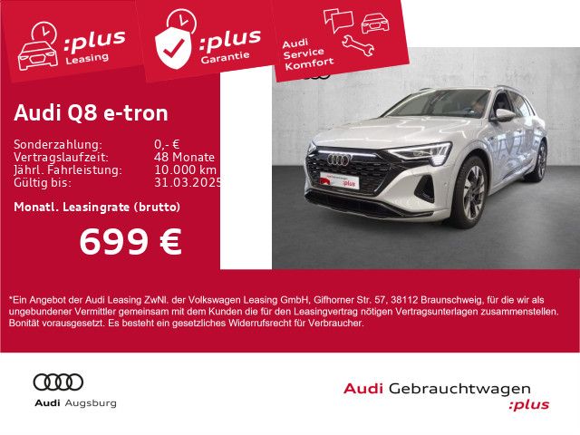 Audi Q8 e-tron advanced 55 qu. 114 kW/h *AHK*8-fach*