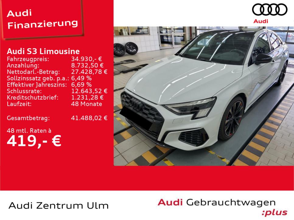 Audi S3 Limousine quattro B&O HuD MATRIX KAM SHZ