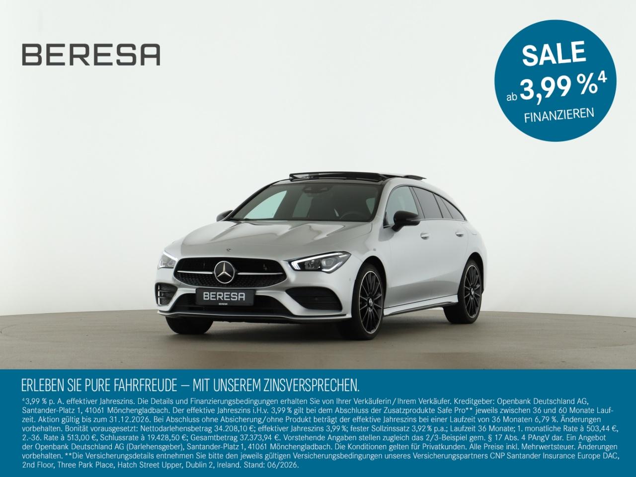Mercedes-Benz CLA 250 e SB AMG Night Burmester MBUX Pano LED