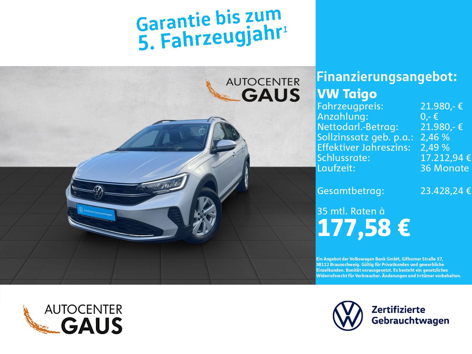 Volkswagen Taigo - Bild 2