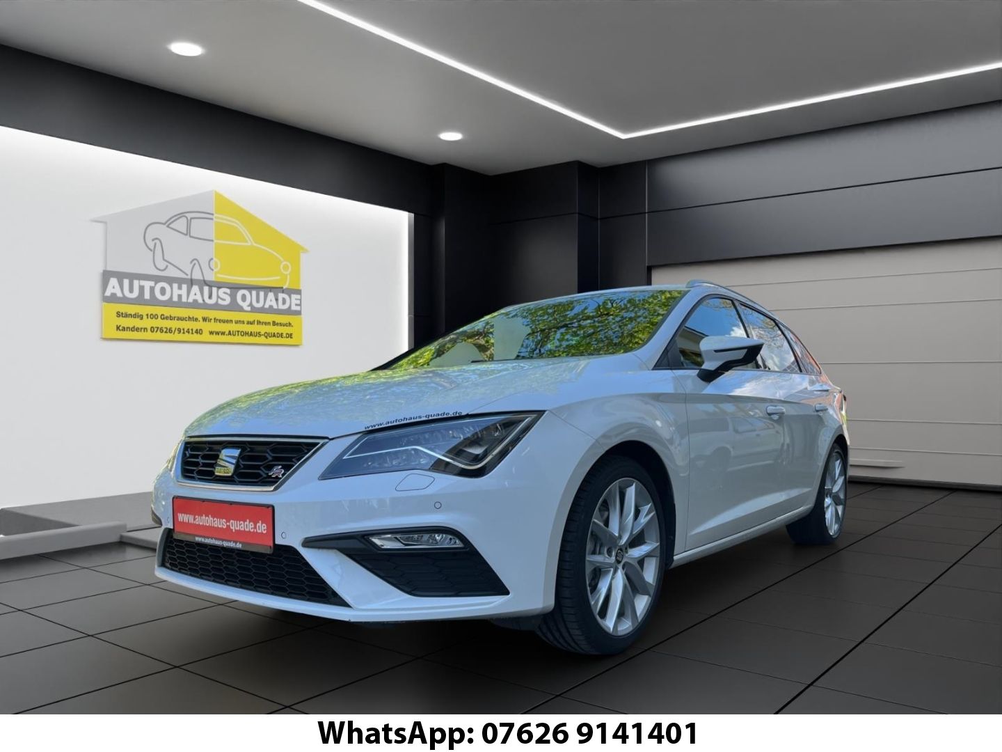 SEAT Leon ST FR Bremsen+Service-Neu Navi Leder Sounds