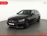 Mercedes-Benz C350e AMG Line Sitzheizung Sitzbelüftung Kamera - mit Hybrid-Antrieb: Schwarz, Vollleder