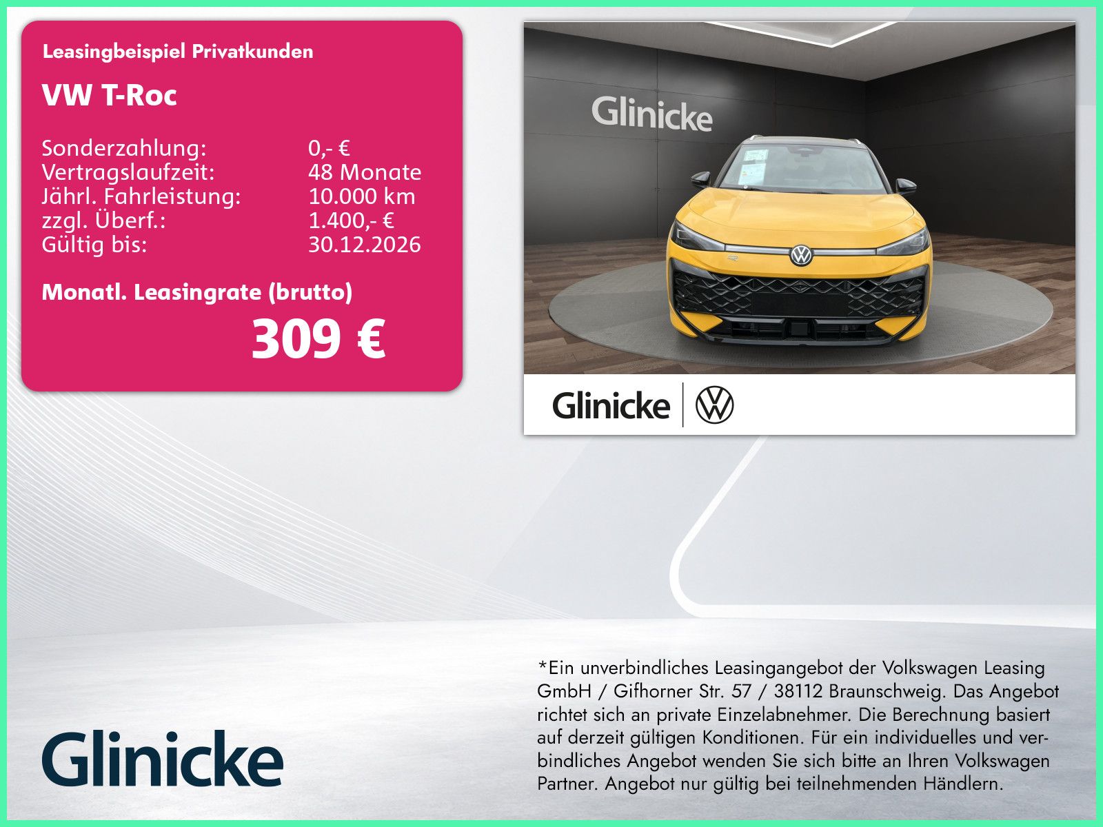 Volkswagen T-Roc R-Line 1.5 l eTSI OPF 110 kW (150 PS) 7-Ga