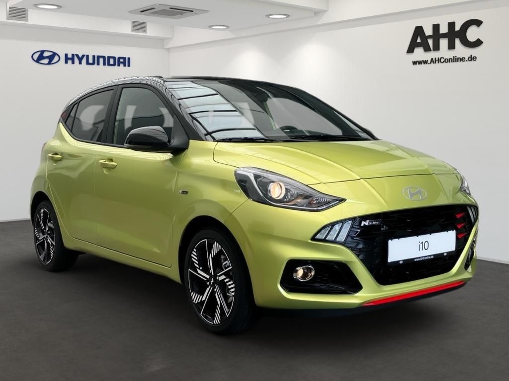 Fahrzeugabbildung Hyundai i10 FL (MY25) 1.0 T-GDI (90 PS) KlimaA Navi PDC