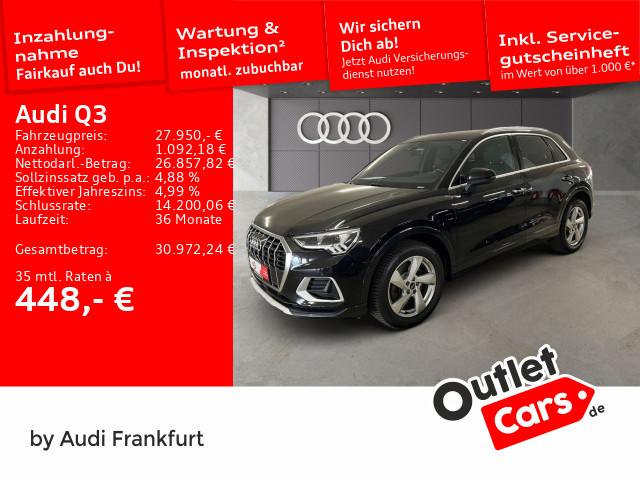 Audi Q3 40 TDI quattro S tronic advanced LED VC Tempo