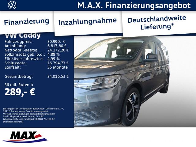 Volkswagen Caddy Style 4Mo*90 KW*Pano*LED*Kamera*App*Ergo*