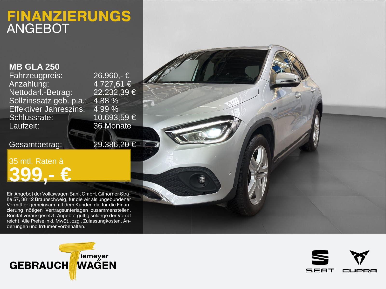 Mercedes-Benz GLA 250 e PROGRESSIV AHK KAMERA LM18 LED Spurhal