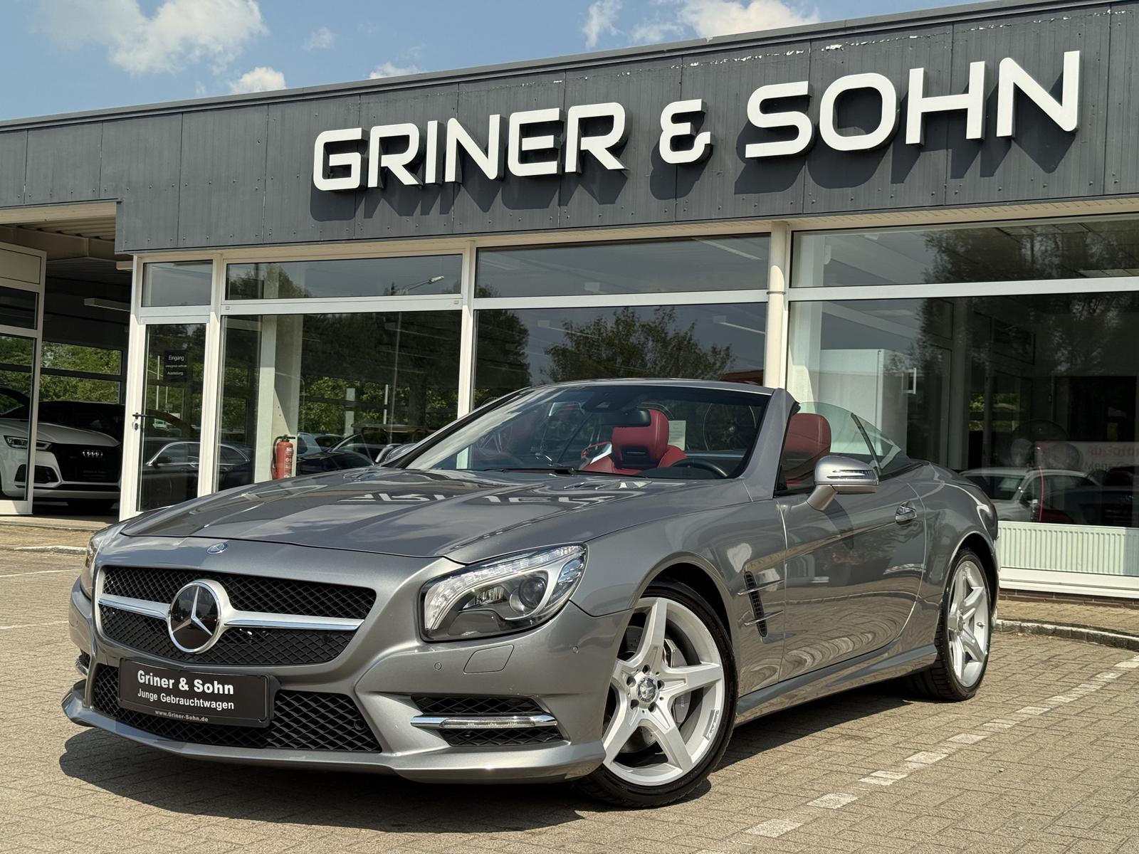 Mercedes-Benz SL 500 AMG,Sitz-Luft,Airscarf,H&K,Distronic,T-Wi