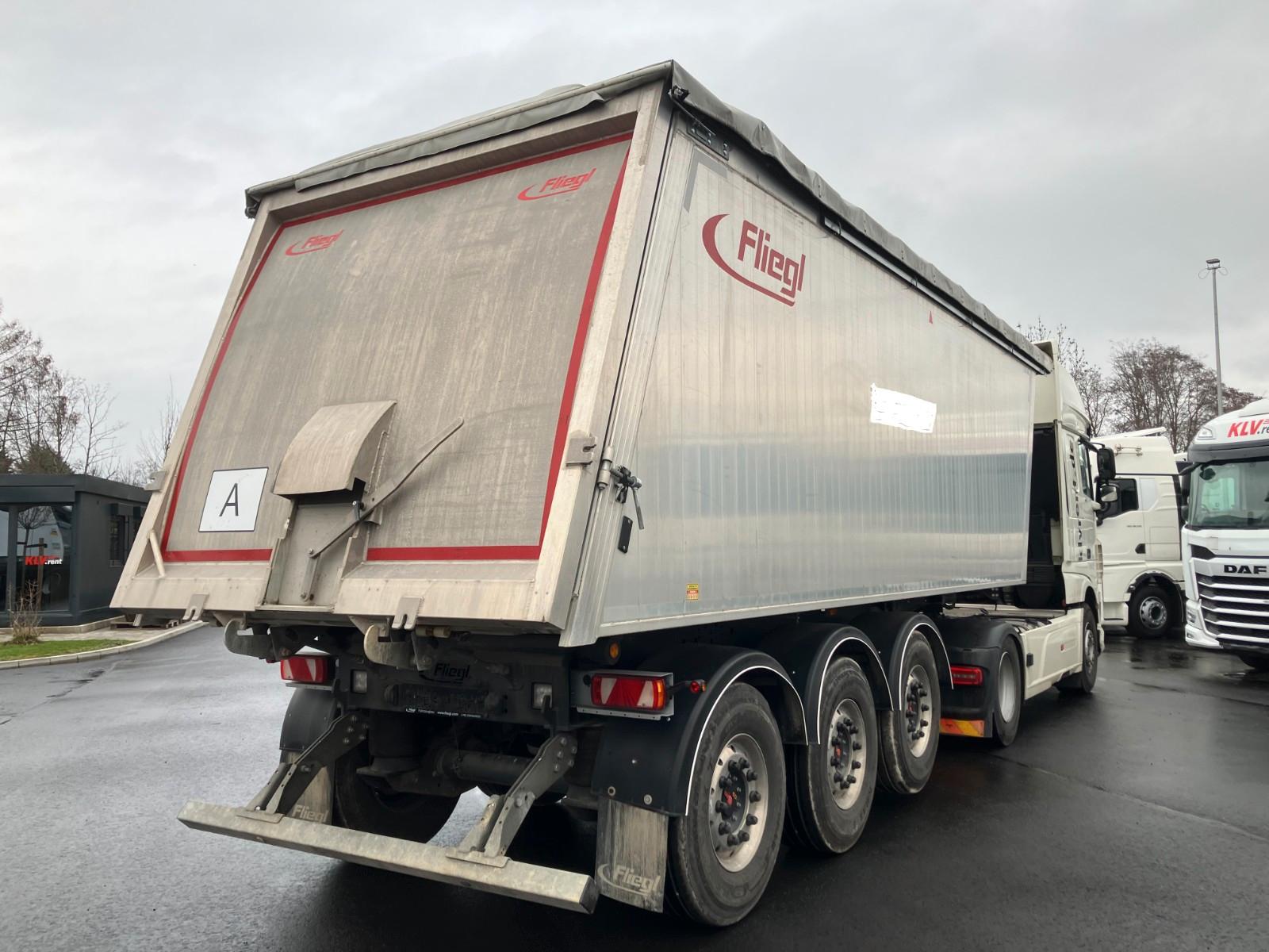 Fliegl DHKA 390 Alu Mulde 38 m3 SAF el. Verdeck