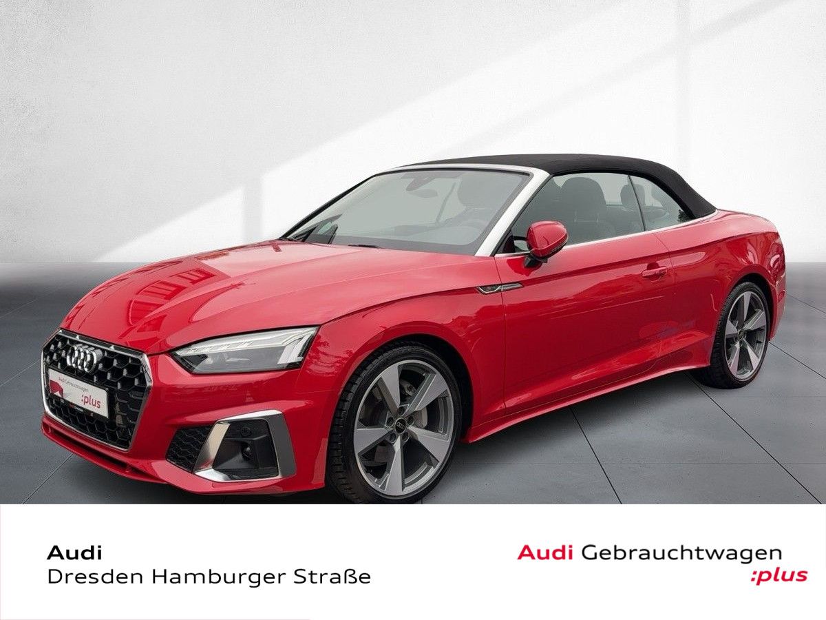 Audi A5 Cabriolet 40TDI S line qua. Matrix Leder AHZV