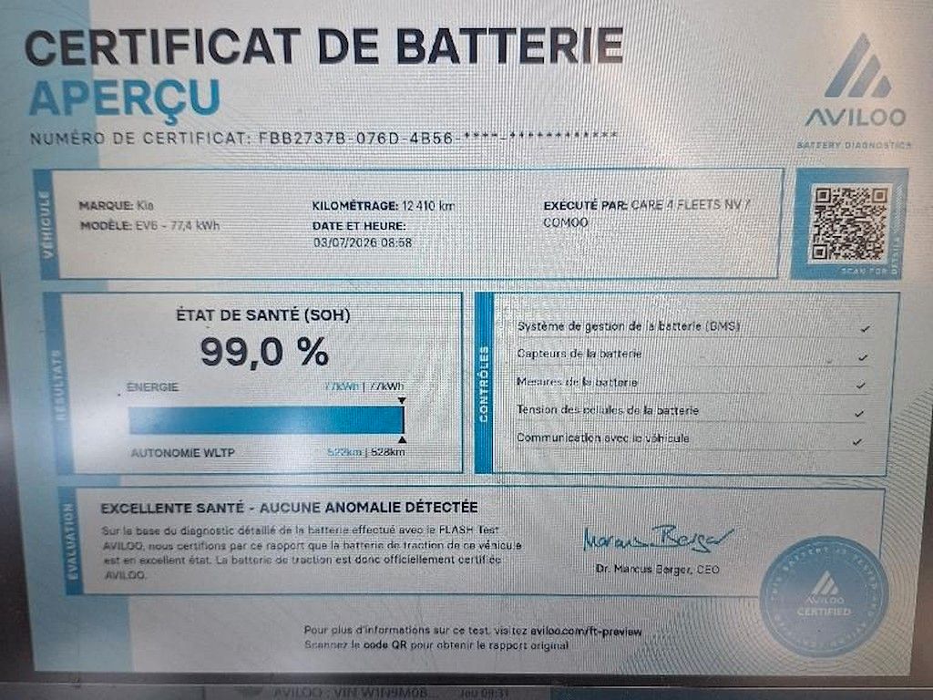 Fahrzeugabbildung Kia EV6 Business Plus T.Leder,Navi,LED,WÄPU,HDA II