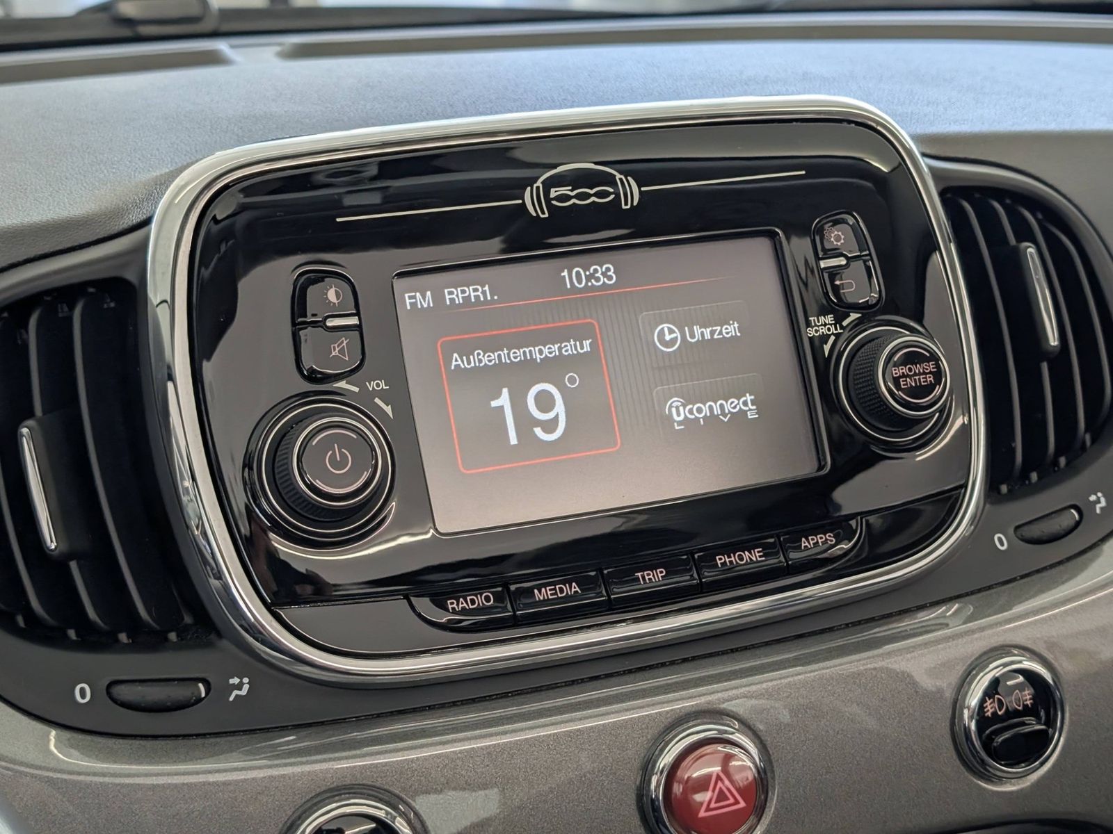 FIAT 500C  1.2 Lounge Cabrio Klima Bluetooth – Bild 26