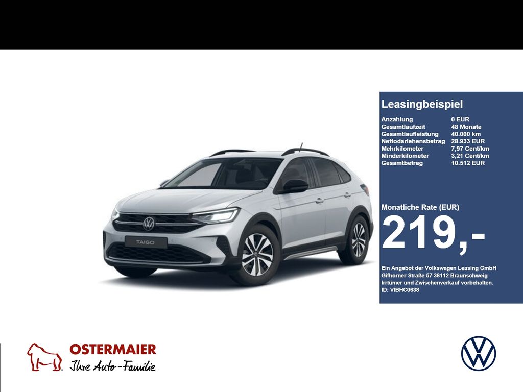 Taigo Life 1.0TSI DSG LED,KAMERA,NAVI,PDC,AHK