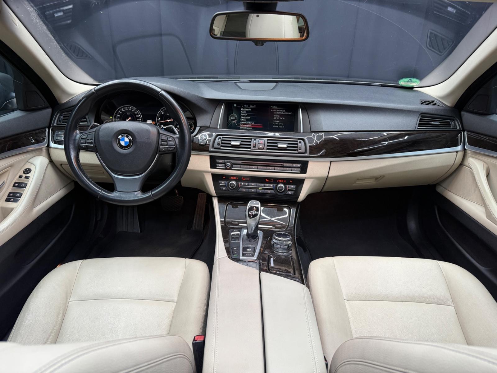 BMW 530D XDRIVE 258ch - TOIT PANORAMIQUE - CUIR DAKOTA - SIÈGES CHAUFFANTS - GPS PROFESSIONAL - SUSPENSION PNEUMATIQUE