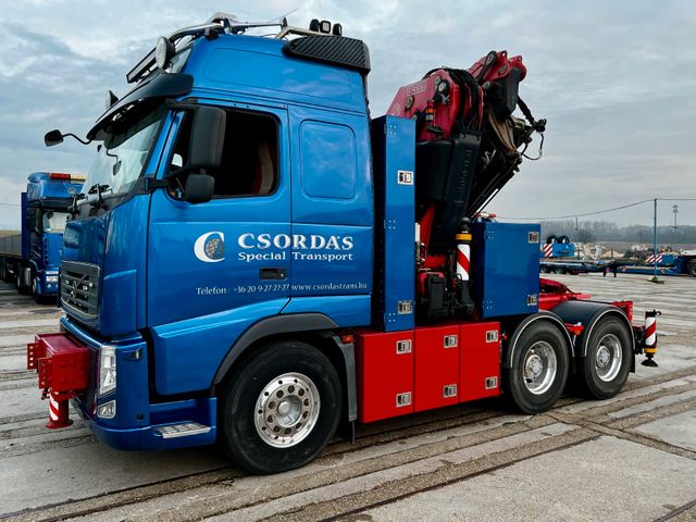 Volvo FH 520 Special SZM/LKW Gg.140 T, 56  TM Kran+JIB