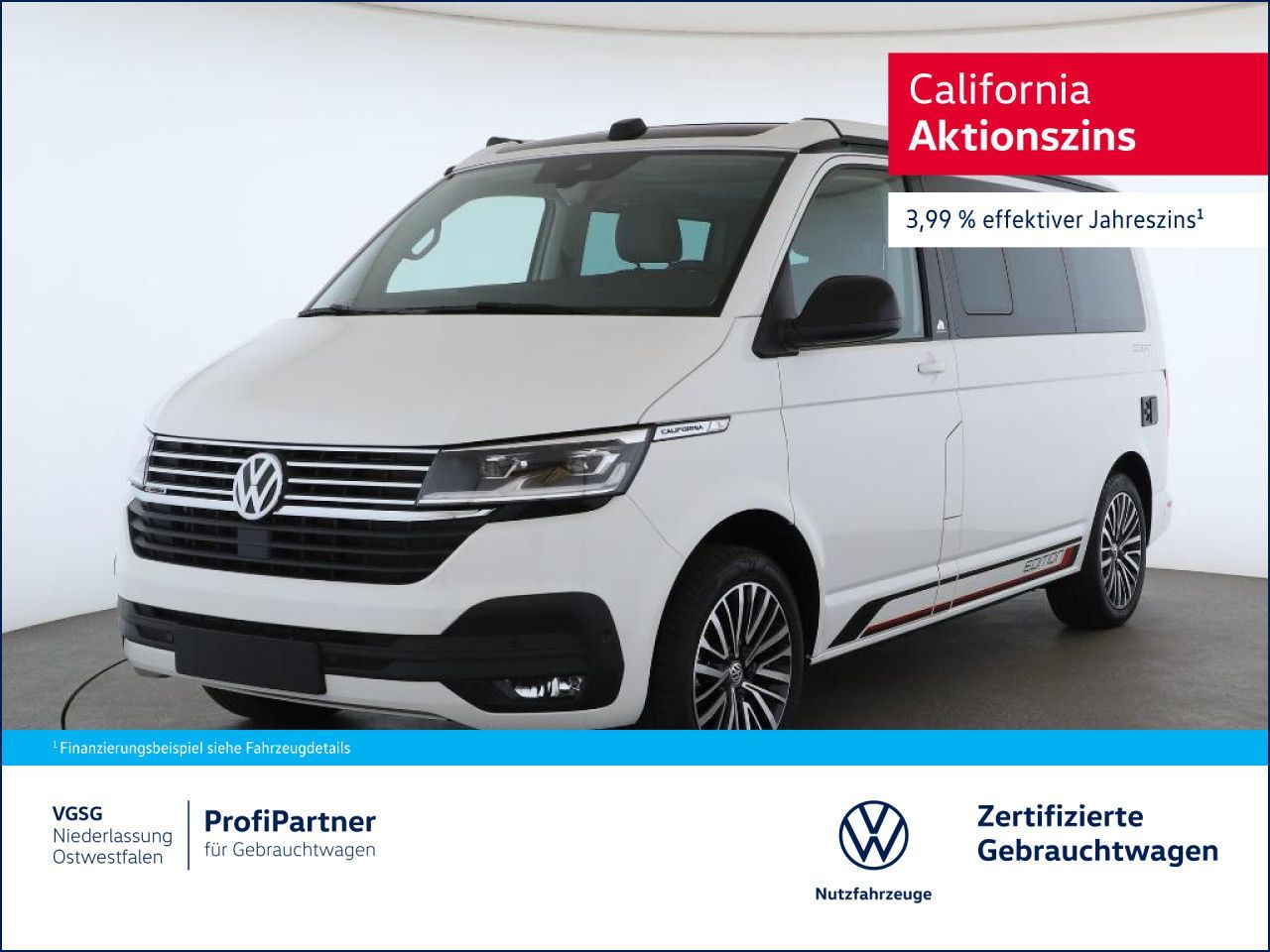 Volkswagen T6.1 California Ocean Edition 4Motion AHK Navi