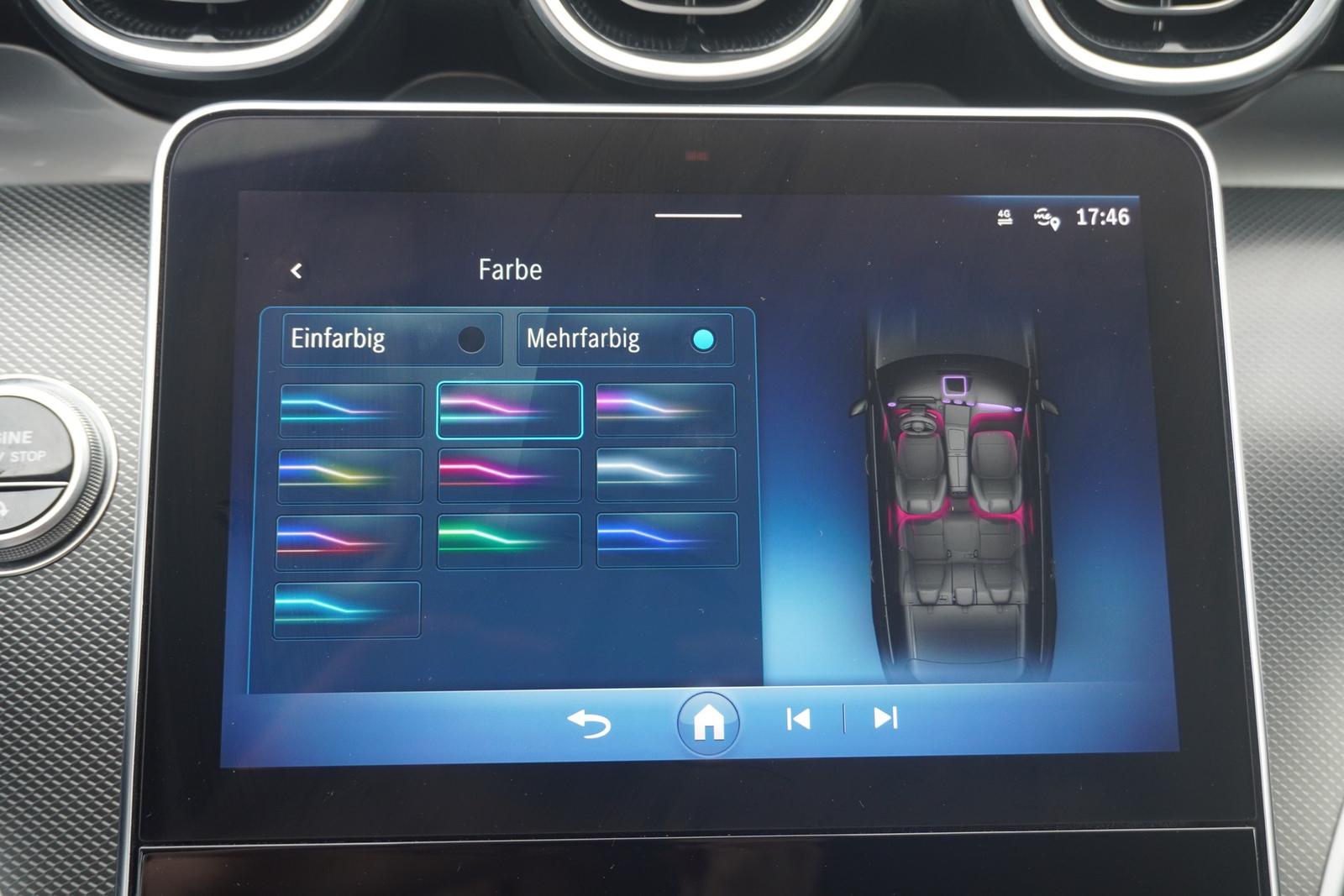 Mercedes-Benz C-Class C200 d T Avantgarde 9G-Tronic LED Navi Teilleder, миниатюра 21