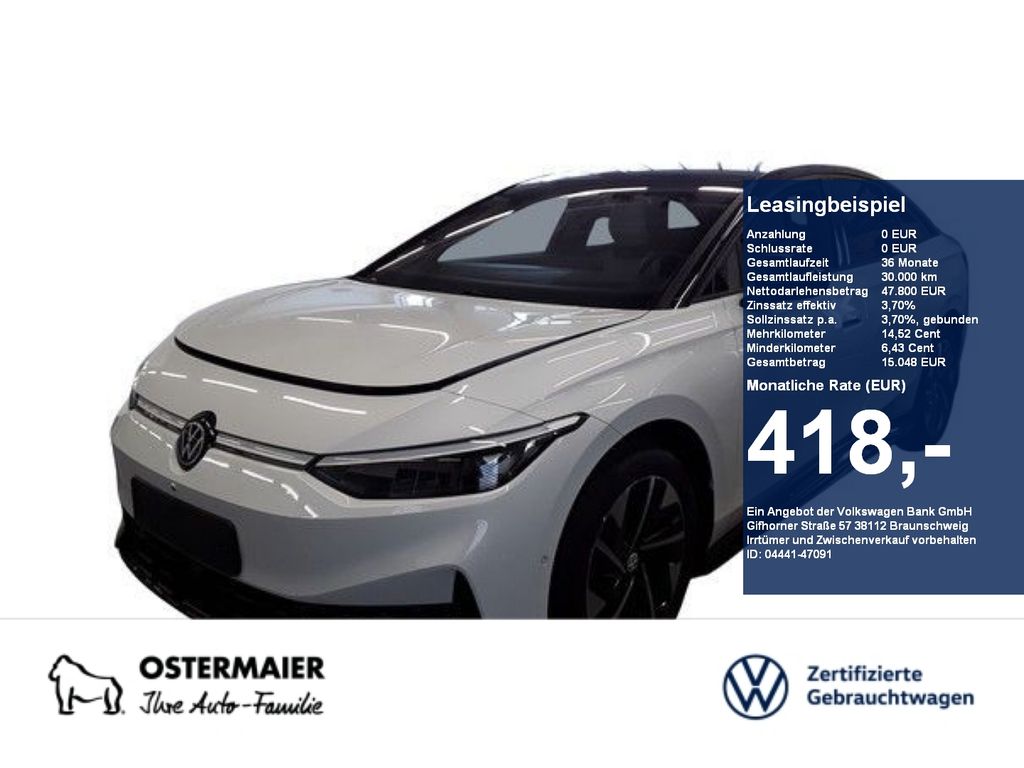 Volkswagen ID.7 PRO BLACK 286PS NP.74 AHK.AREA-VIEW.HEAD-UP