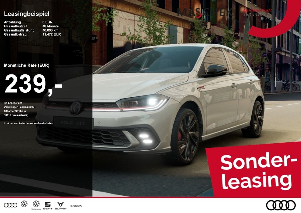 Polo GTI 2.0TSI 207PS DSG Matrix ACC Black Style