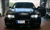 BMW E36 323i Coupe schwarzmatt lackiert - BMW 323: E36 323i