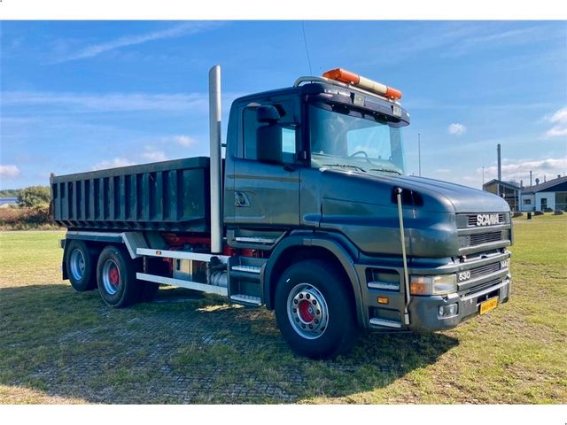 Scania T144-530 3 in one! Tipper/pull/student car