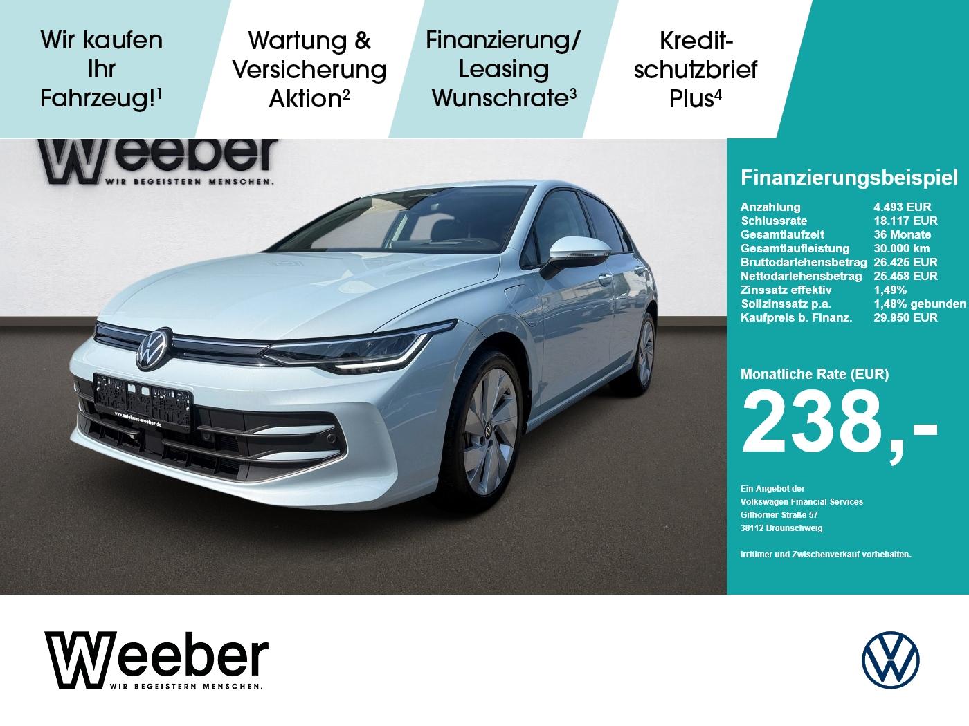 Volkswagen Golf eHybrid Life *AHK*LED*KAMERA*HUD*SHZ*NAVI*