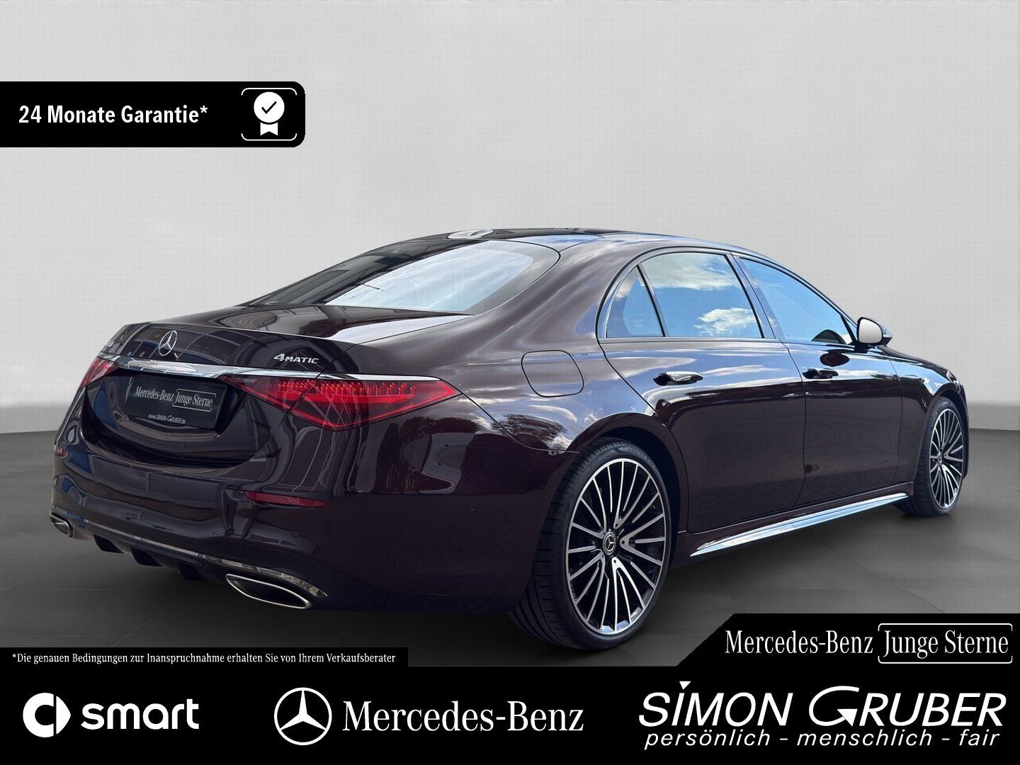 Fahrzeugabbildung Mercedes-Benz S 580 4M L AMG Night First-Class Executive Chauf