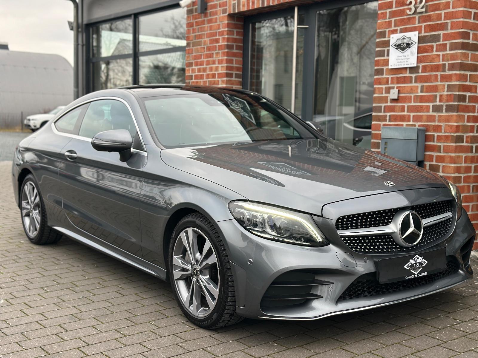 Mercedes-Benz C300d Coupe AMG-Paket/360°/Pano/HuD/Burmester