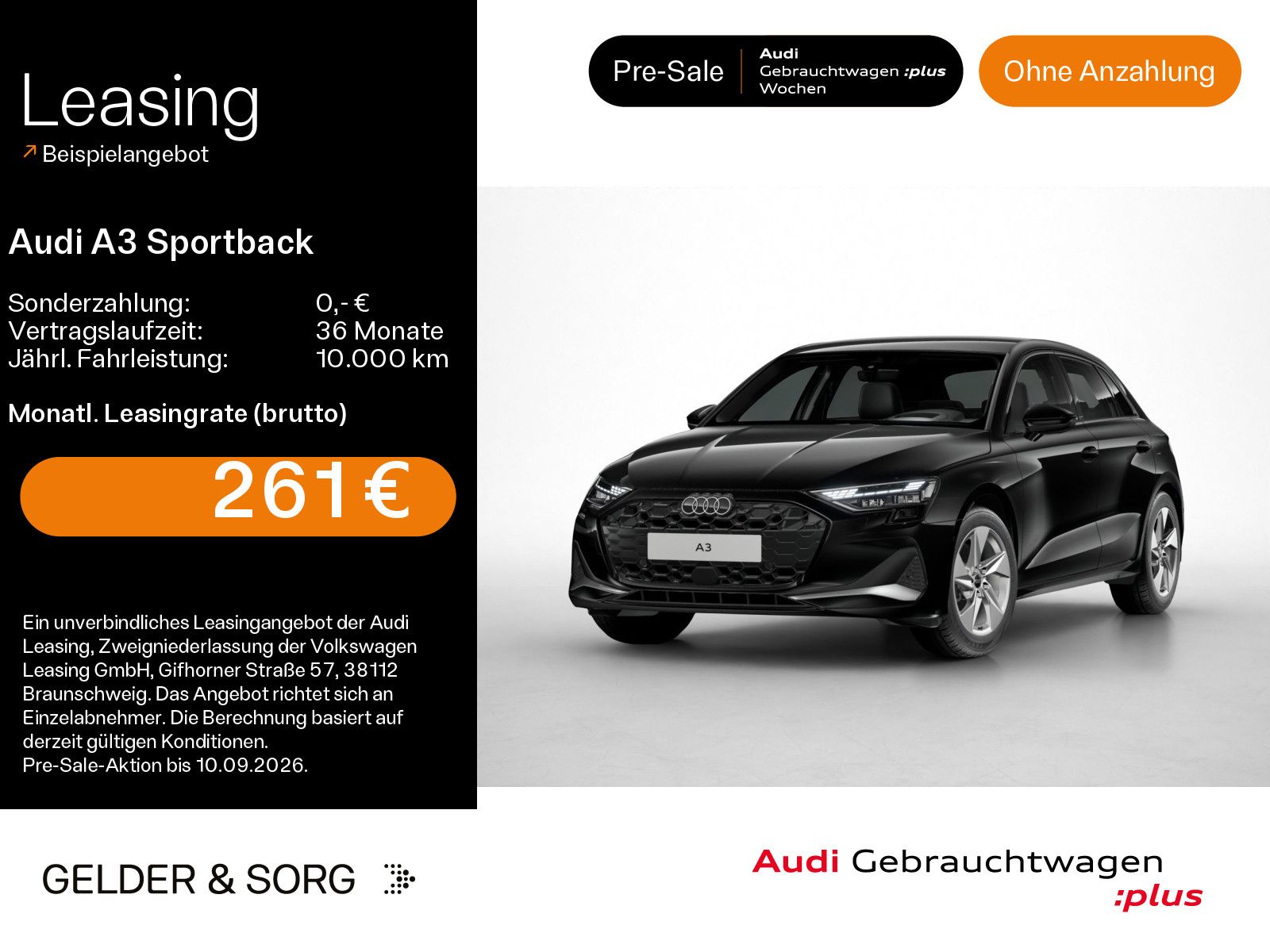 Audi A3 Sportback 35 TDI advanced SONOS*HuD*LED*RFK