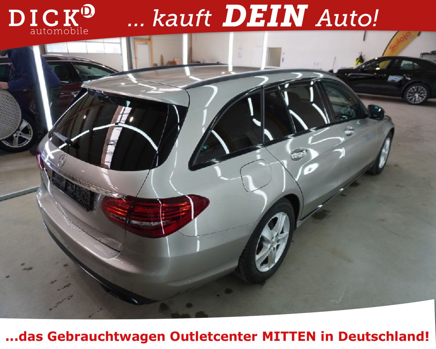 Fahrzeugabbildung Mercedes-Benz C 220d T 9G LED+/VIRTU/ACC/BURMEST/360°/8Fa